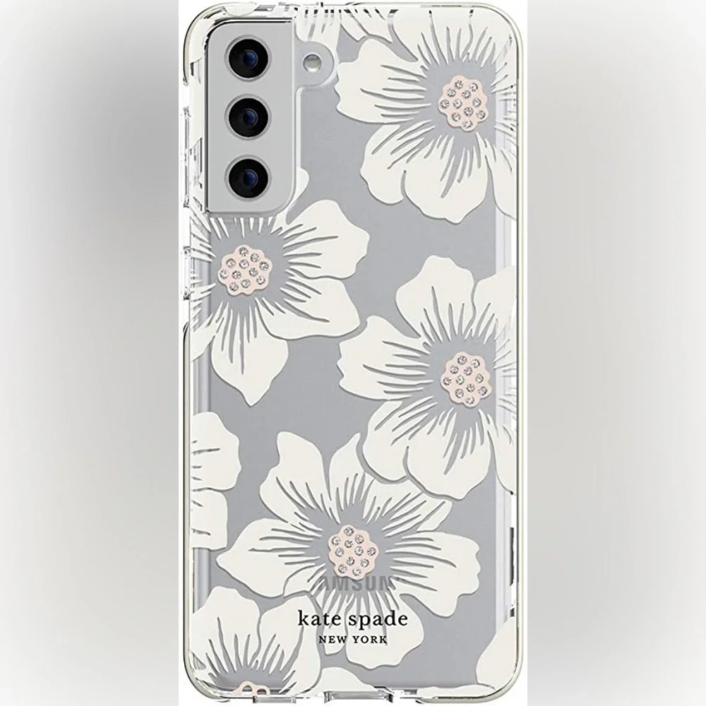 KATE Spade New York protective phone case for Samsung Galaxy S21 + 5G hollyhock